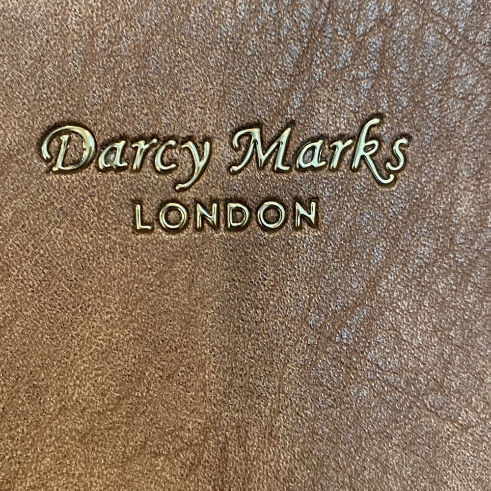 Darcy Marks London Chocolate Brown wristlet - Picture 3 of 6